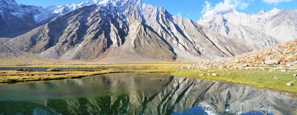 Zanskar valley lake