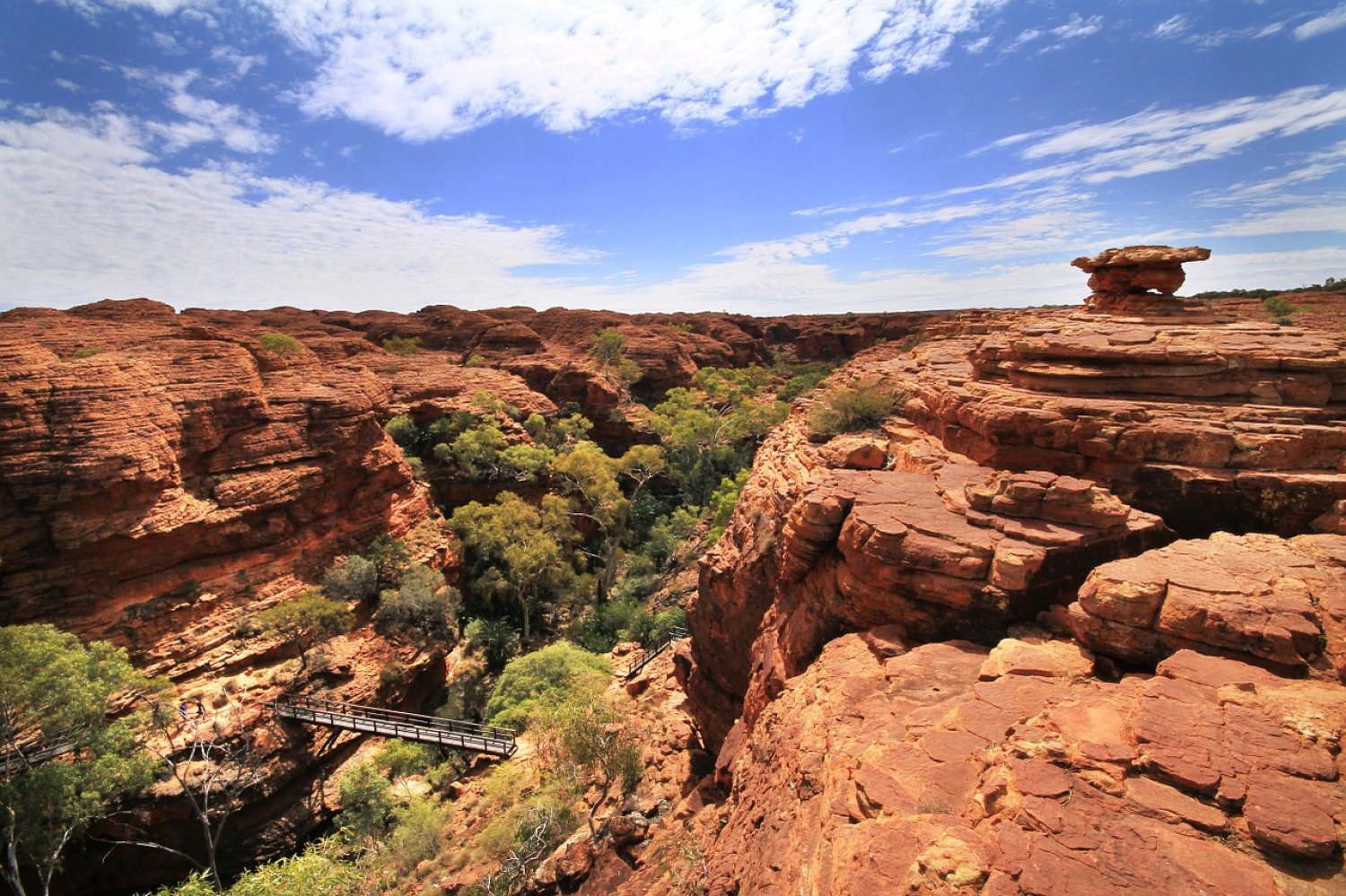Trekking nel cuore dell'Australia. Il Kings Canyon