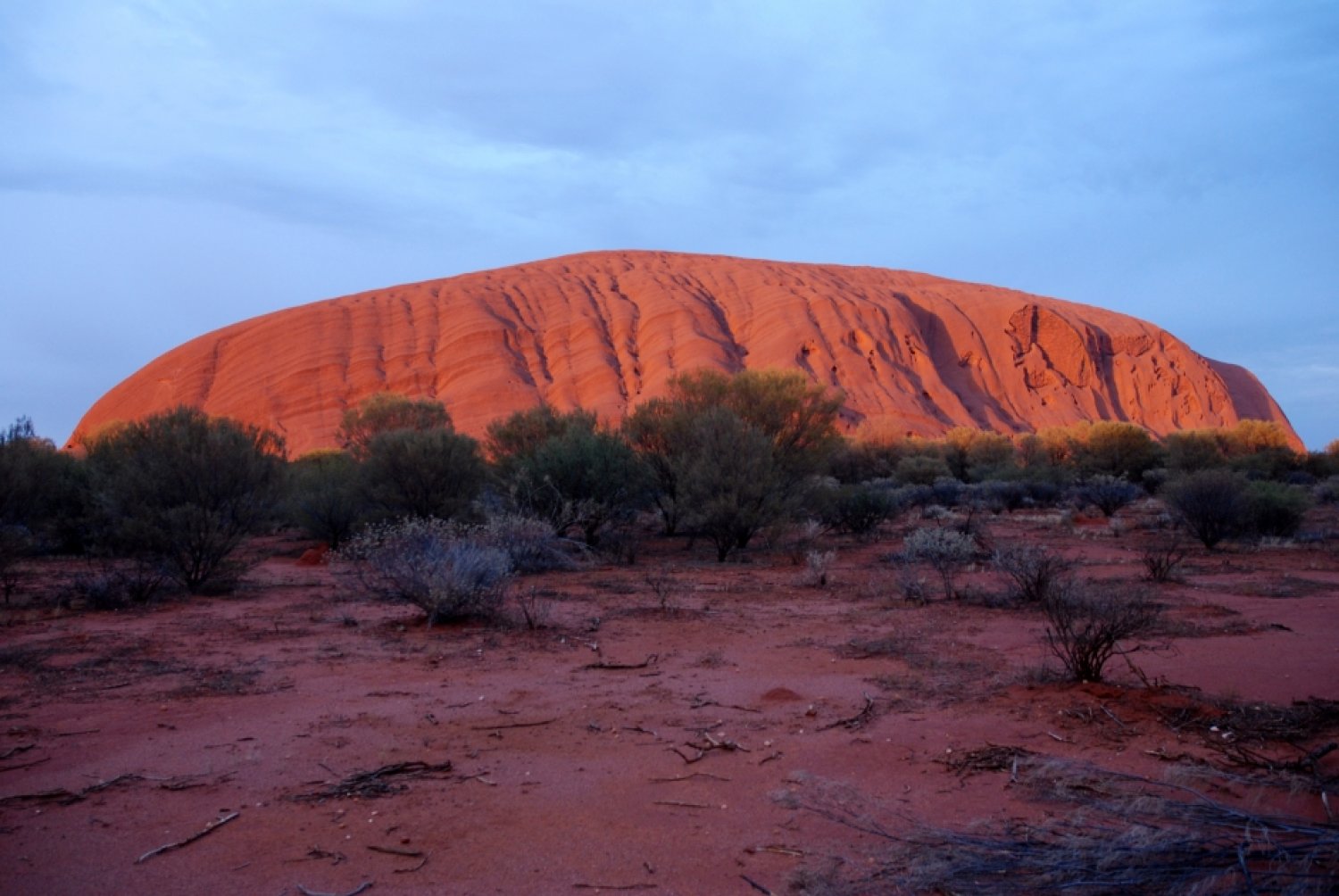 Alba e tramonto davanti a Uluru. Che spettacolo!