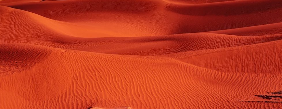 tramonto sulle dune